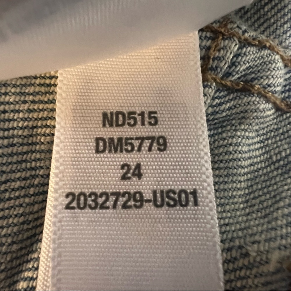 MADEWELL Denim The Perfect Vintage Straight Jean Danby Wash Knee Rip Edition 24 - Picture 10 of 12